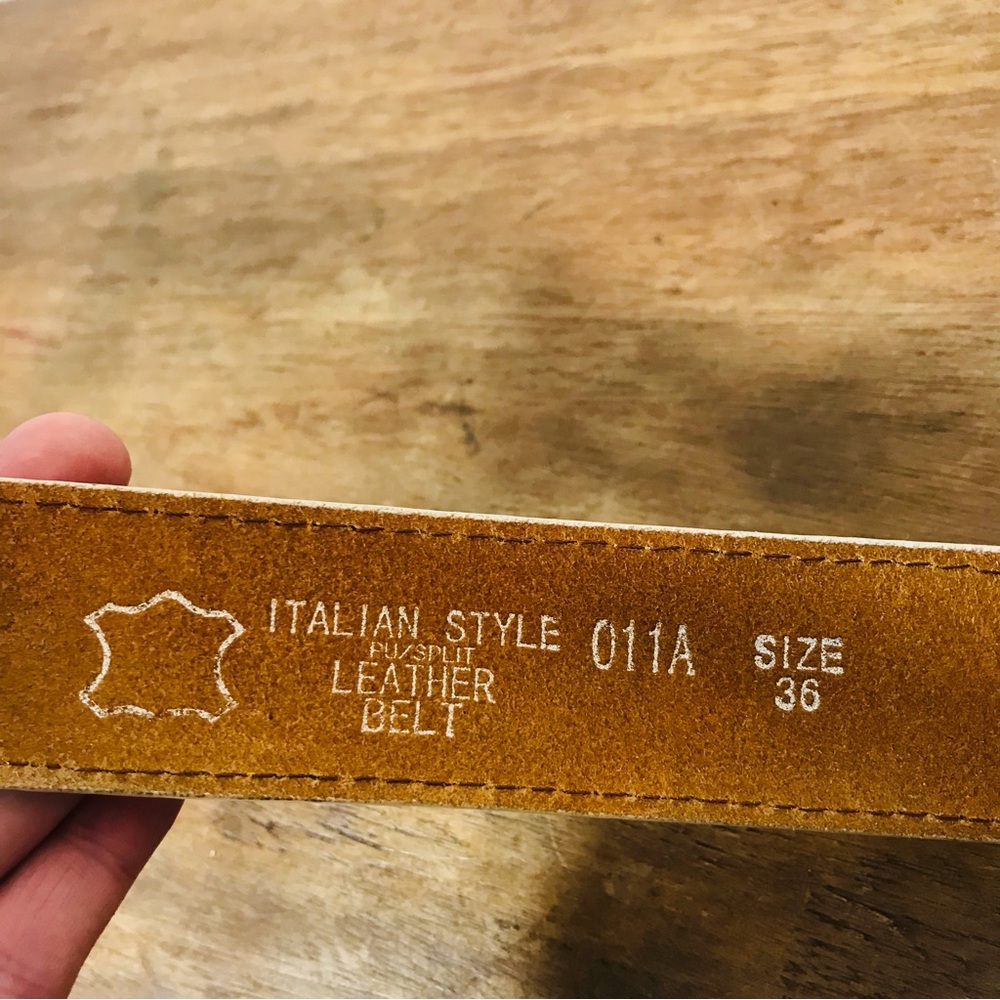 Vintage FILA leather belt - Picture 7 of 7